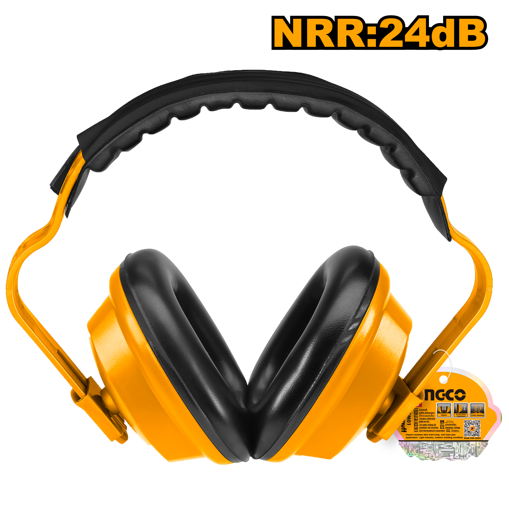 CASQUE ANTIBRUIT RÉSISTANT AUX IMPACTS - HEM01 / ACCESSOIRES