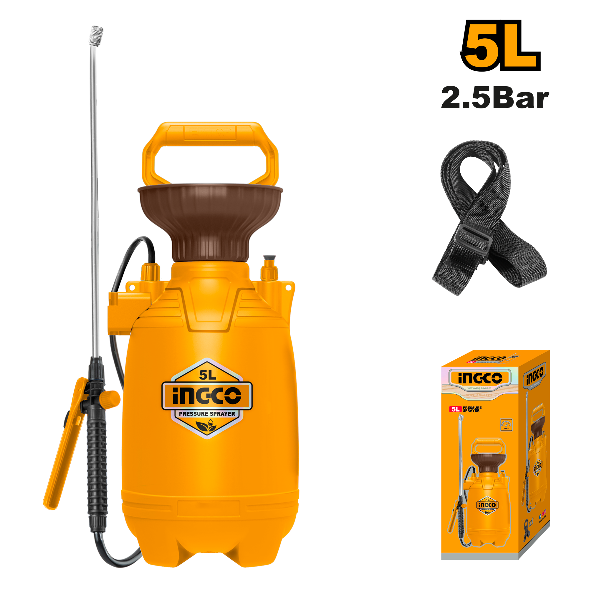 PULVÉRISATEUR À PRESSION 5L - HSPP30502 / ACCESSOIRES