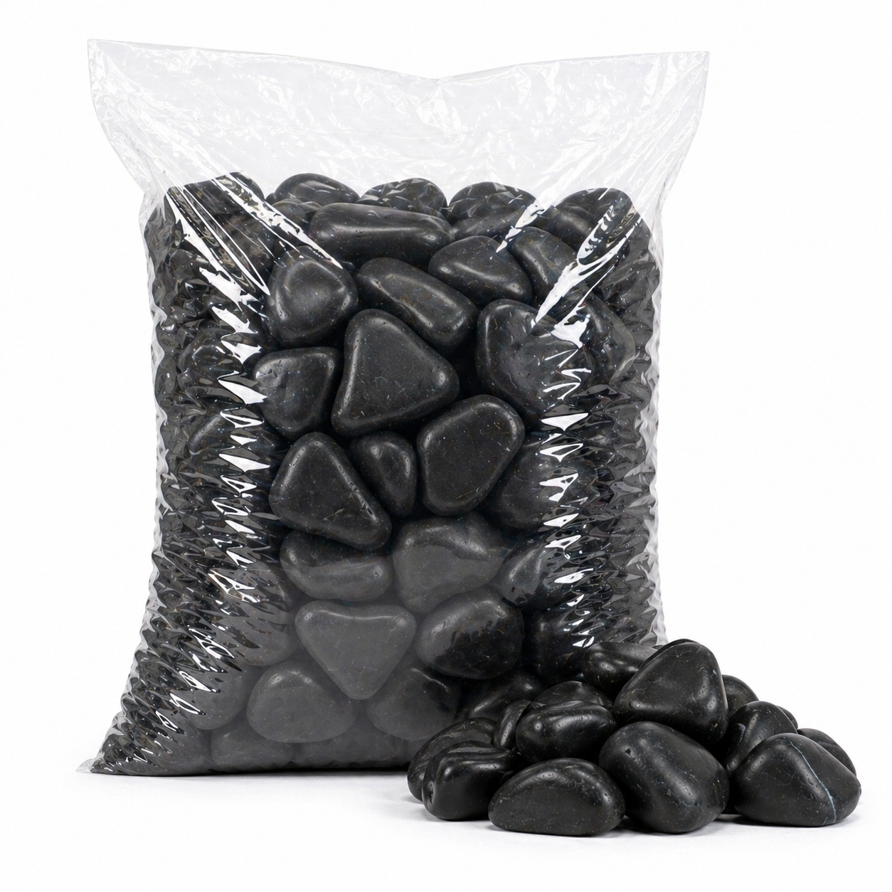 GALET NOIR BRILLANT