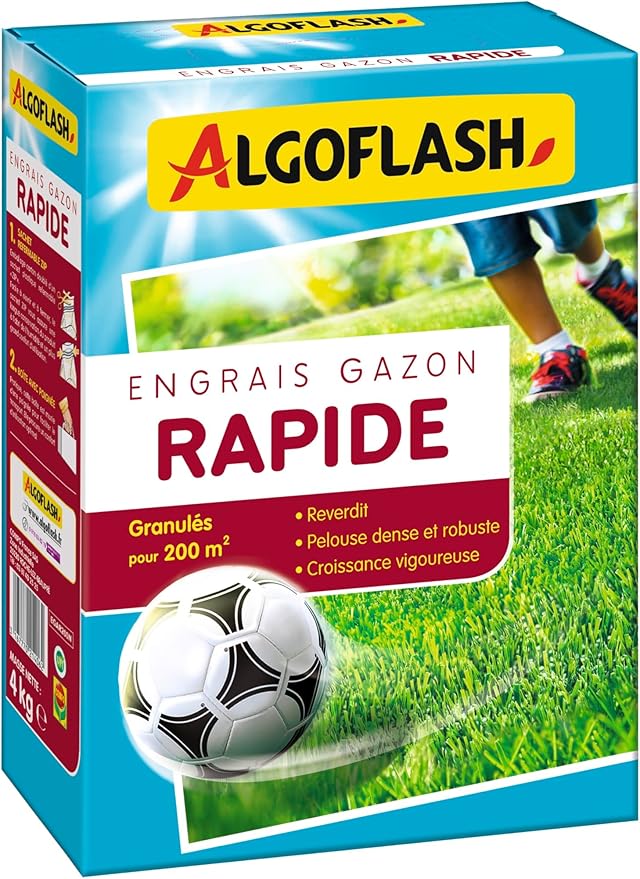 ENGRAIS ALGOFLACH GAZON RAPIDE 3KG MJ