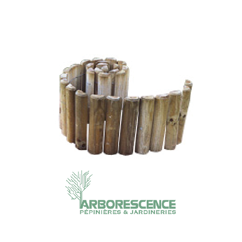 BORDURE ROULEAU EN BOIS 5*20*180