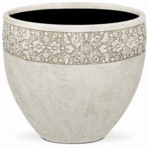 PLANTER ROUND DECO RIM III