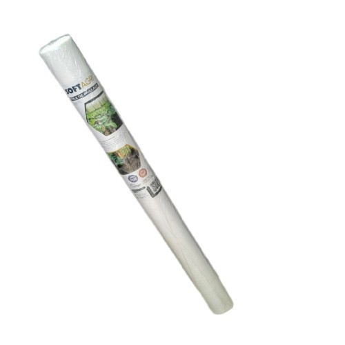 TOILE DE PAILLAGE 100%PP ANTI-UV GSM 120 LAR120LAN 20M NOIR-BLANC