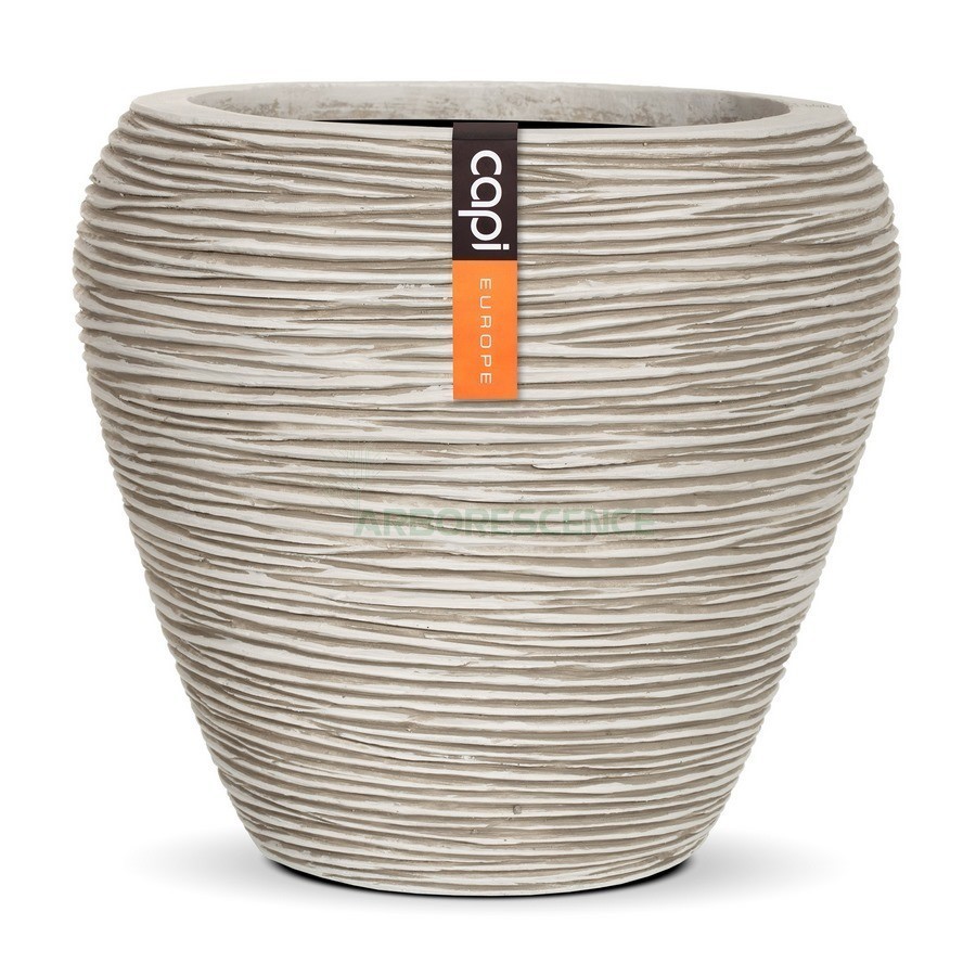 VASE TAPER ROUND RIB