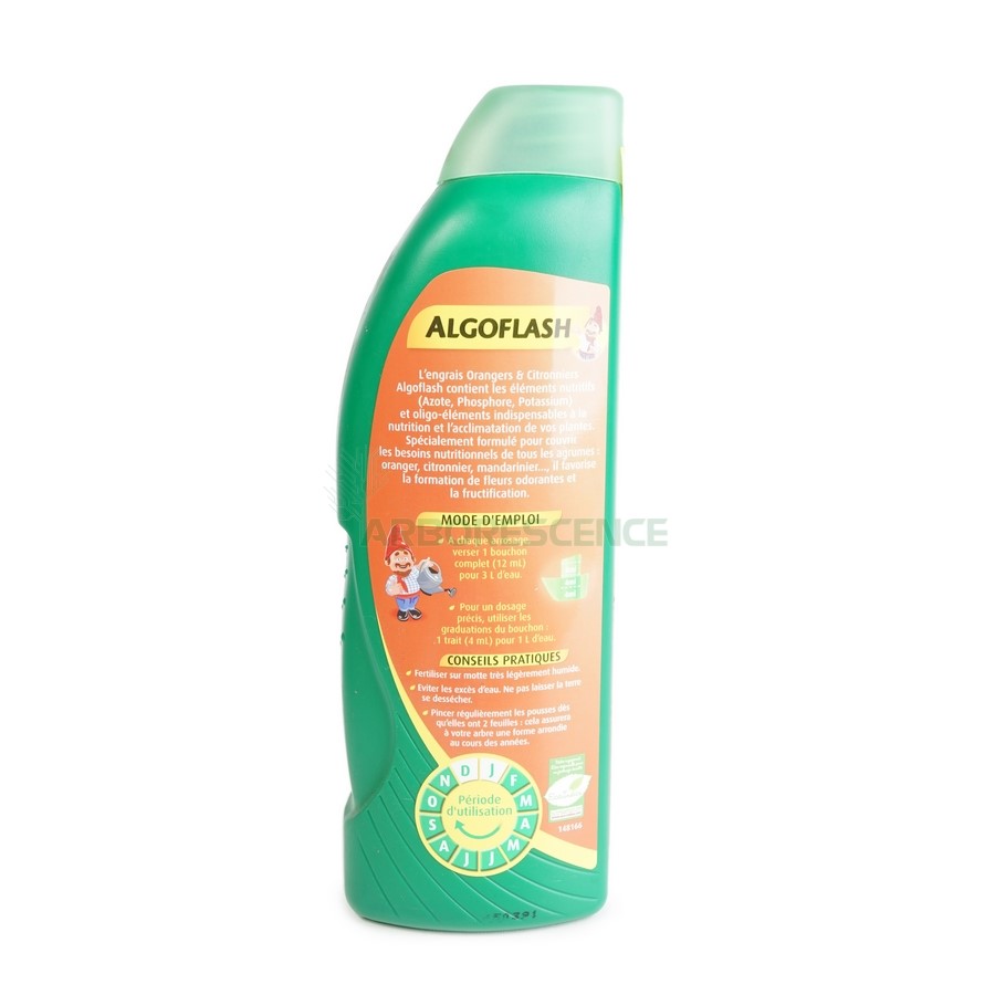 ENGRAIS ALGOFLACH LIQUIDE FLEUR 800ML+25% GRATUIT MJ